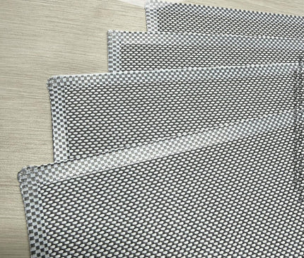 Individuales mesa x 4 unidades Gris