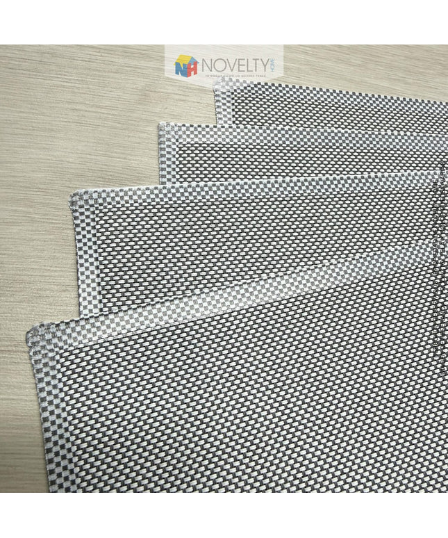 Individuales mesa x 4 unidades Gris