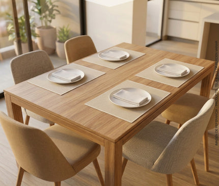 Individuales mesa x 4 unidades Beige