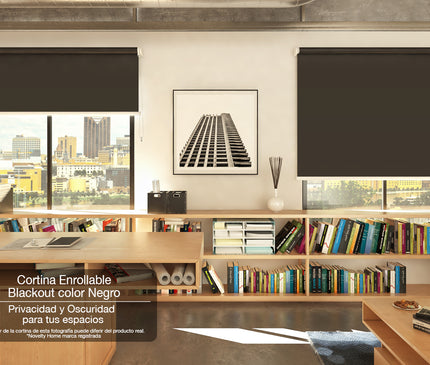Cortina Blackout Negro