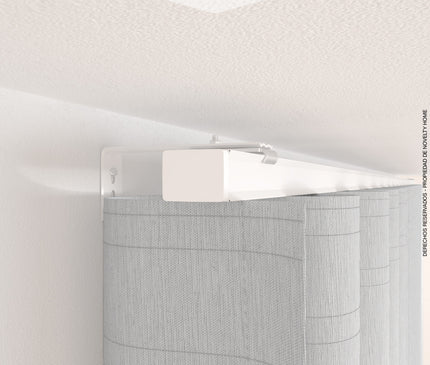 Cortina en Tela Blackout Belluci Gris