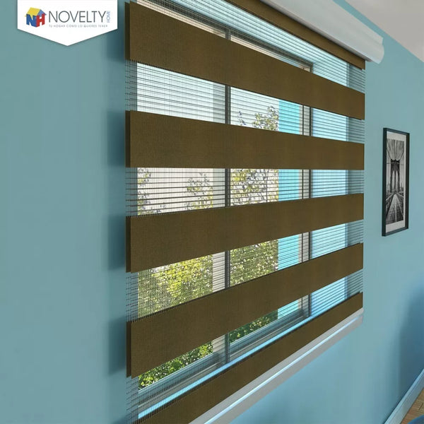 Cortina Sheer Elegance Poliéster Capuchino