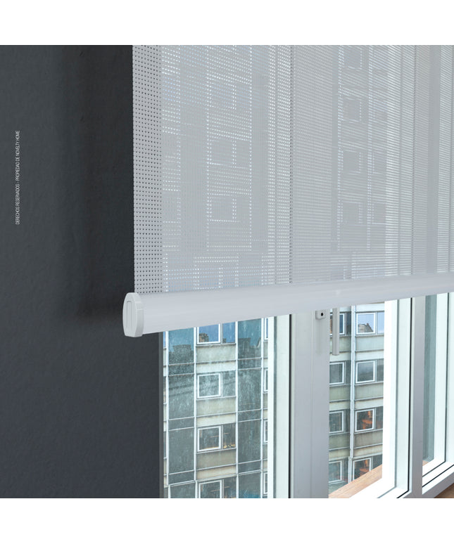 Cortina en Tela Solar Screen Blanco