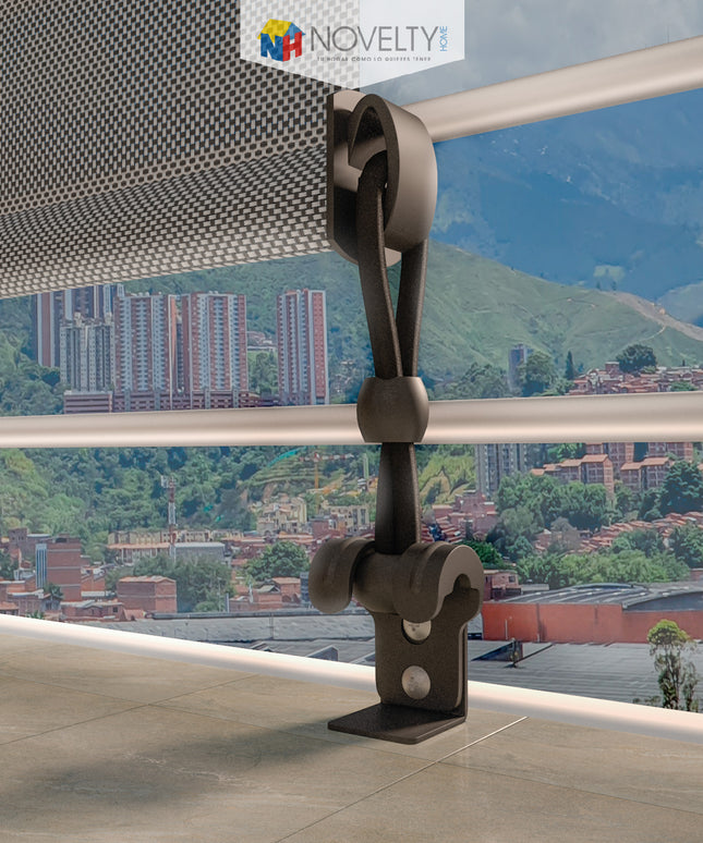 Kit de anclaje para cortina de exteriores