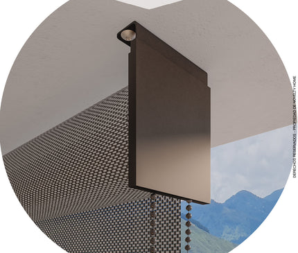 Cortina Enrollable Screen para Exteriores