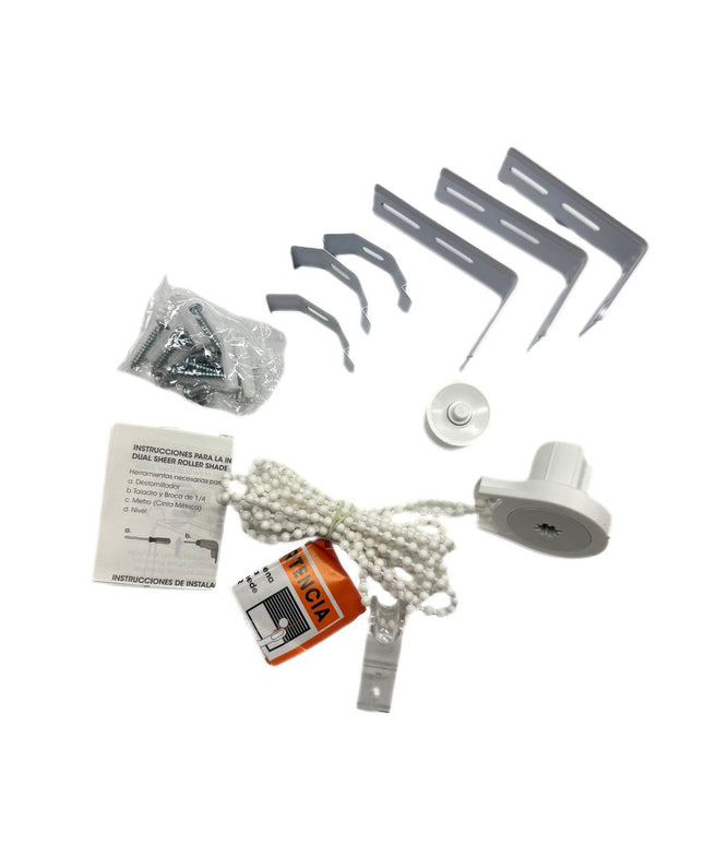 Kit de accesorios para la instalación de cortina Sheer Elegance + Control Cadena