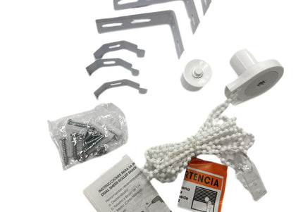 Kit de accesorios para la instalación de cortina Sheer Elegance + Control Cadena