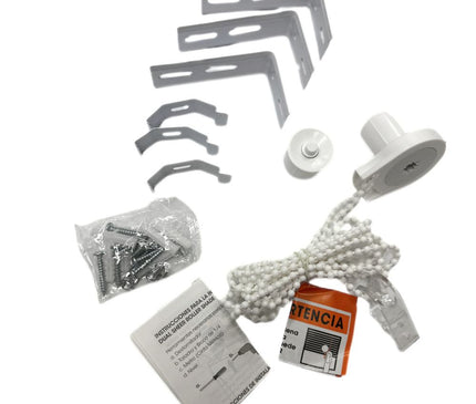 Kit de accesorios para la instalación de cortina Sheer Elegance + Control Cadena