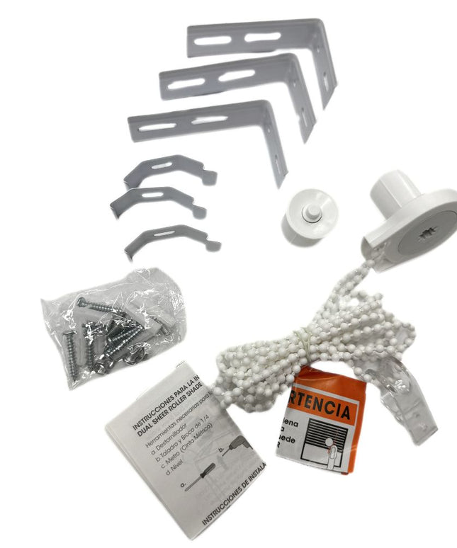 Kit de accesorios para la instalación de cortina Sheer Elegance + Control Cadena