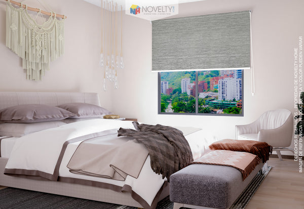 Cortina Blackout Opal Gris (Liquidación)