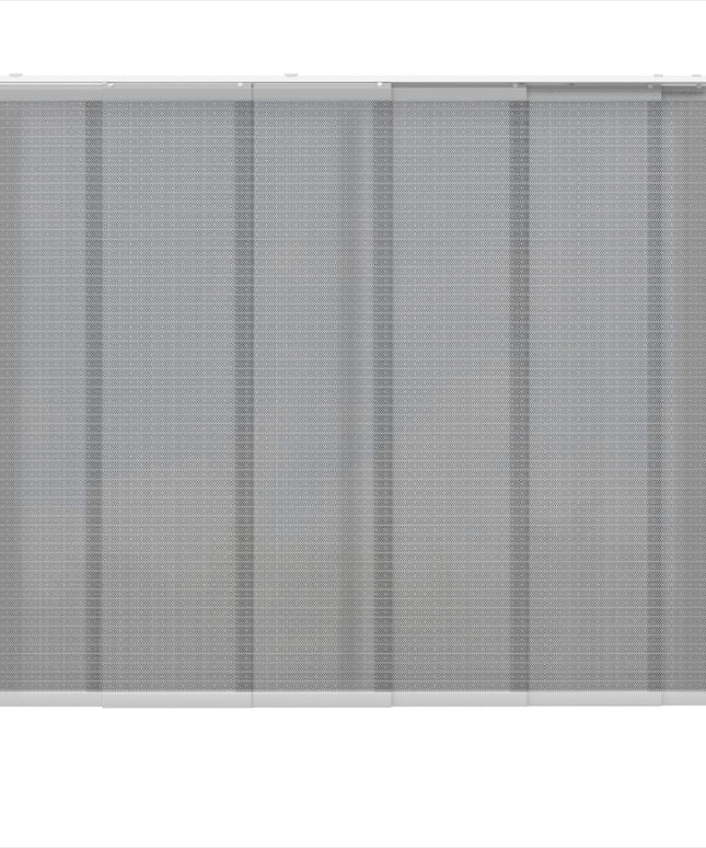 Cortina en Sistema Panel Japonés en Tela Screen Gris