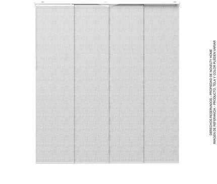 Cortina en Sistema Panel Japonés en Tela Blackout Oliver Gris