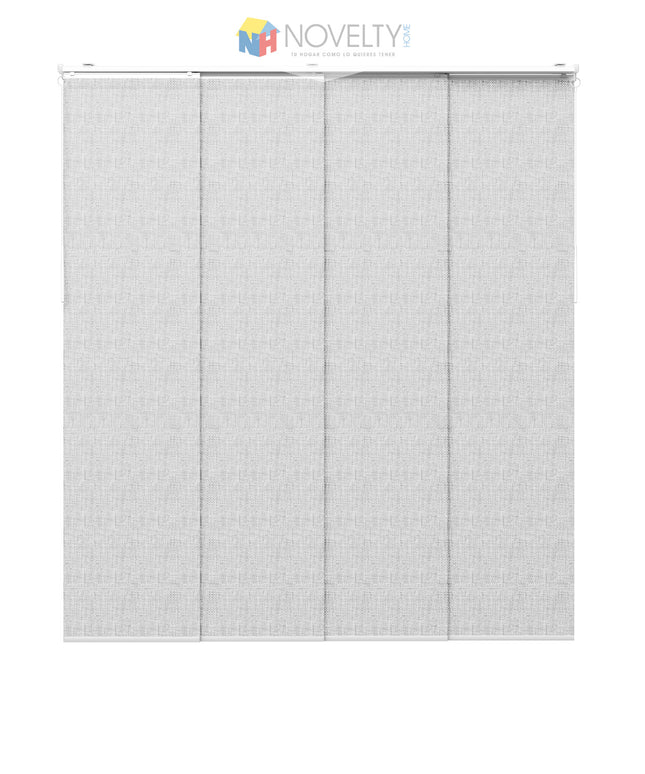 Cortina en Sistema Panel Japonés en Tela Blackout Oliver Gris