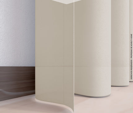 Cortina en Tela Semipesada Fiorentina Beige