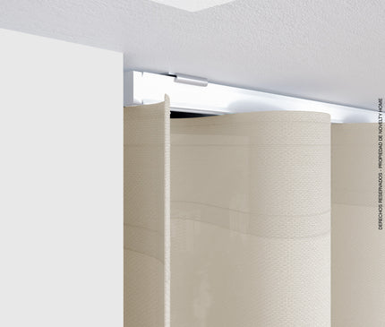 Cortina en Tela Semipesada Fiorentina Beige
