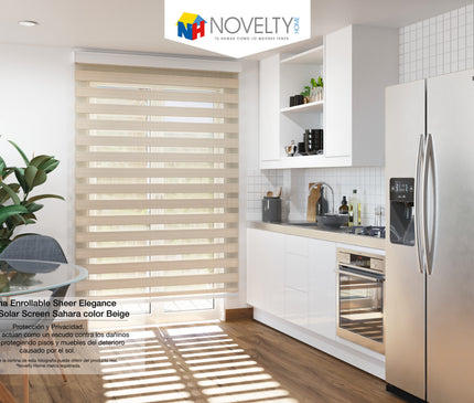 Cortina Sheer Elegance Screen Sahara Beige