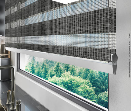 Cortina Sheer Elegance Screen Sahara Negro