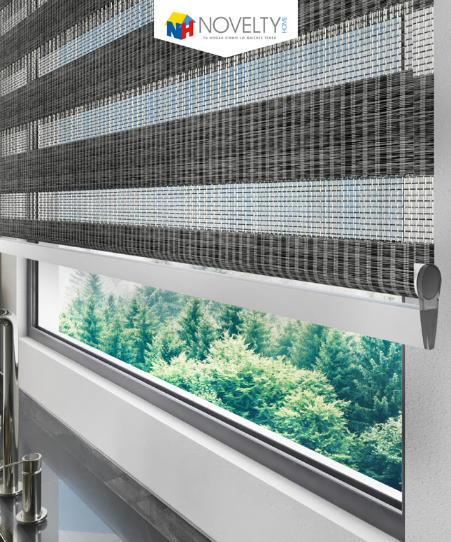Cortina Sheer Elegance Screen Sahara Negro