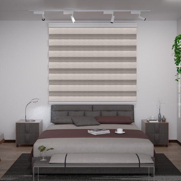 Cortina Sheer Elegance Efecto Blackout Bugan Beige