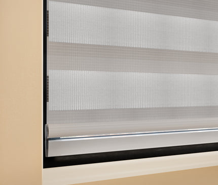 Cortina Sheer Elegance Poliéster Blanco