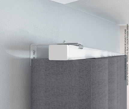 Cortina en Tela Blackout Borgia Gris Grafito