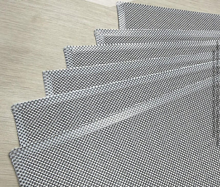 Individuales mesa x 6 unidades Gris
