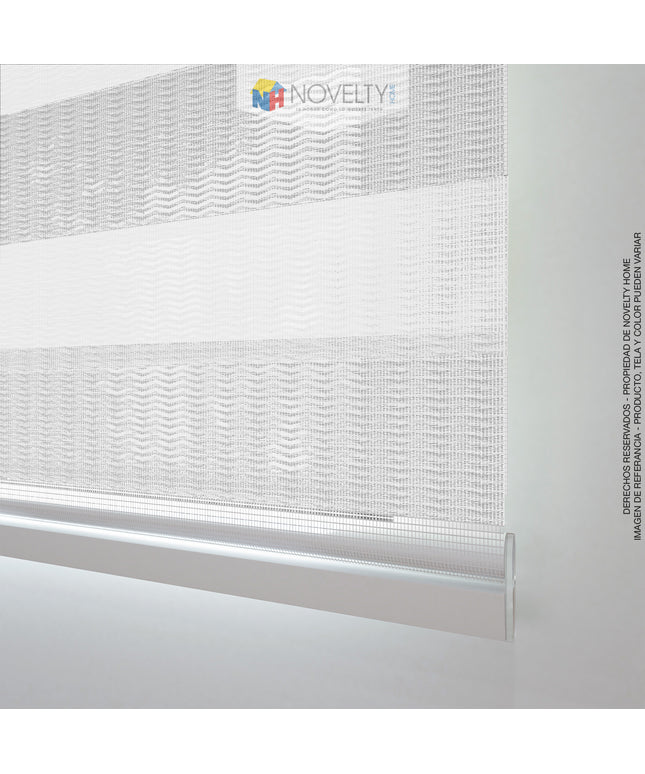 Cortina Sheer Elegance Screen Dunas Blanco