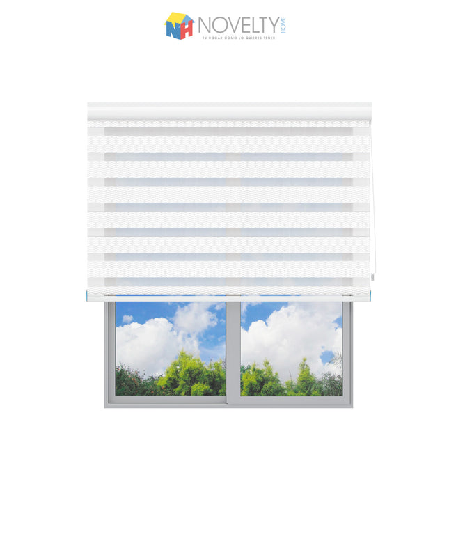 Cortina Sheer Elegance Screen Dunas Blanco