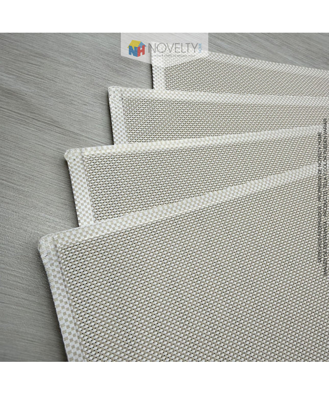 Individuales mesa x 4 unidades Beige
