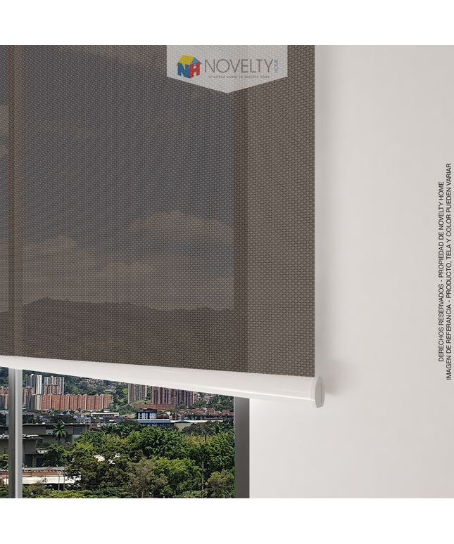 Cortina en Tela Solar Screen Chocolate
