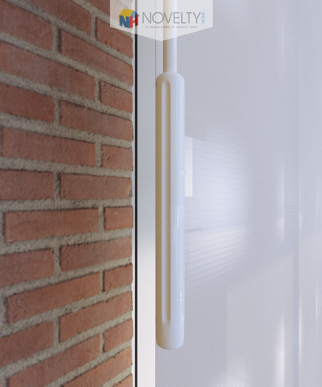 Cortina en Sistema Panel Japonés en Tela Screen Beige