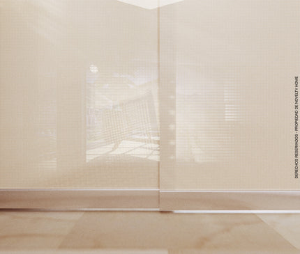 Cortina en Sistema Panel Japonés en Tela Screen Beige
