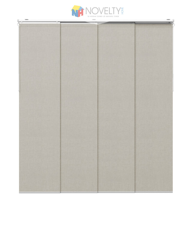 Cortina en Sistema Panel Japonés en Tela Blackout Oliver Camel