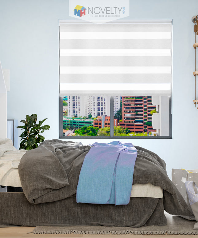 Cortina Sheer Elegance Sistema BASIC Blanco