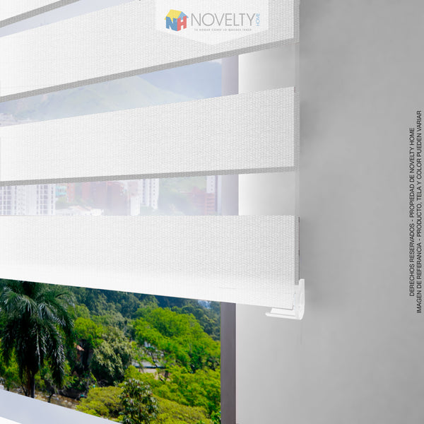 Cortina Sheer Elegance Sistema BASIC Blanco